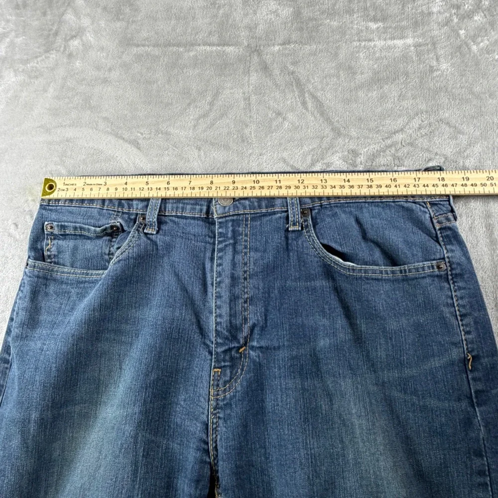 Levis 502 Regular Tapered Jeans Mens 38x38 Blue Denim 59684-0003